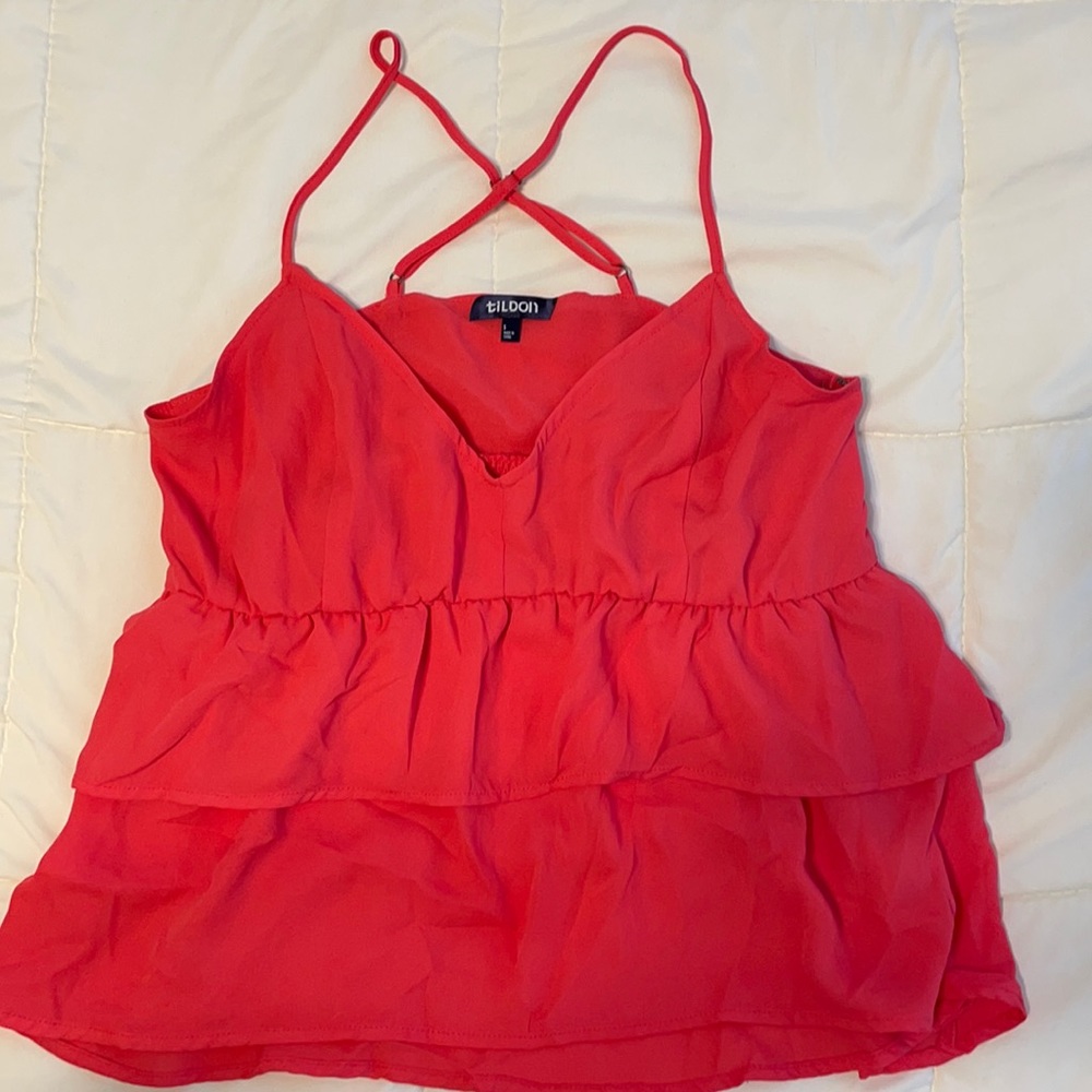 💛 Tildon Ruffle Tank - Picture 3 of 4